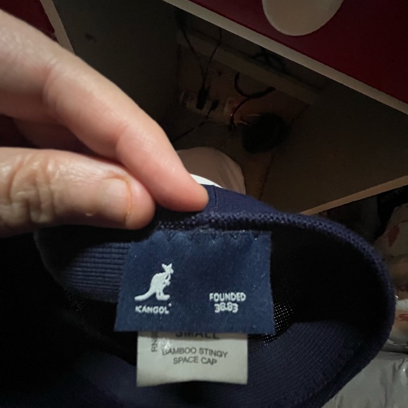 Kangol Bamboo Stingy SpaceCap Small Navy blue - Picture 4 of 5